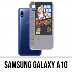Samsung Galaxy A10 Custodia - Cartuccia Nintendo Nes Mario Bros.