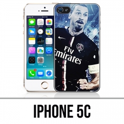 Coque iPhone 5C - Football Zlatan Psg