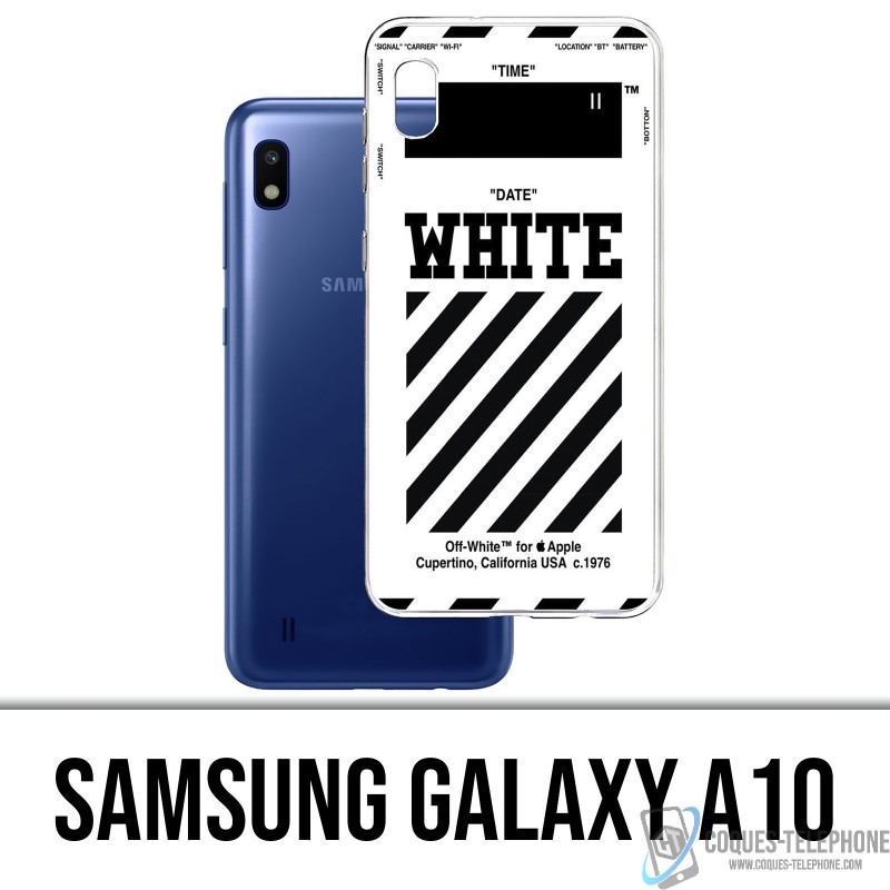 Coque Samsung Galaxy A10 - Off White Blanc