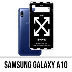 Samsung Galaxy A10 Case - Off White Black