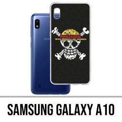 Samsung Galaxy A10 Custodia - Nome del logo in un pezzo unico