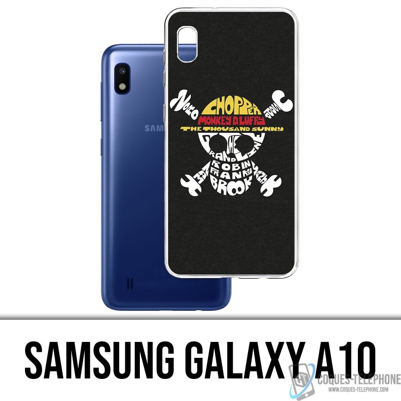 Samsung Galaxy A10 Custodia - Nome del logo in un pezzo unico