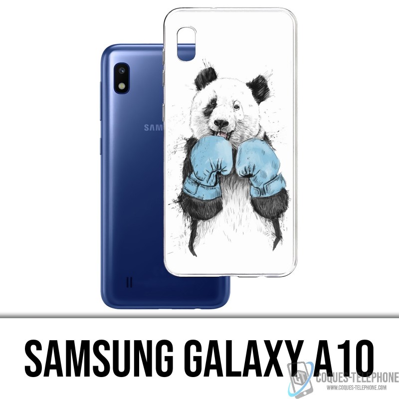 Coque Samsung Galaxy A10 - Panda Boxe