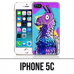 Custodia per iPhone 5C - logo Fortnite Glow