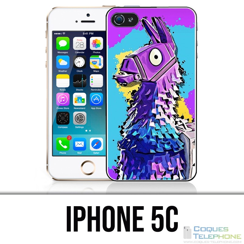 Coque iPhone 5C - Fortnite Lama