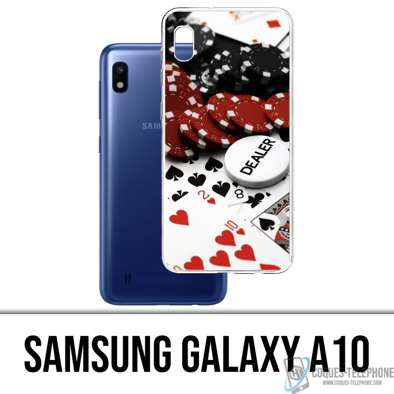 Coque Samsung Galaxy A10 - Poker Dealer