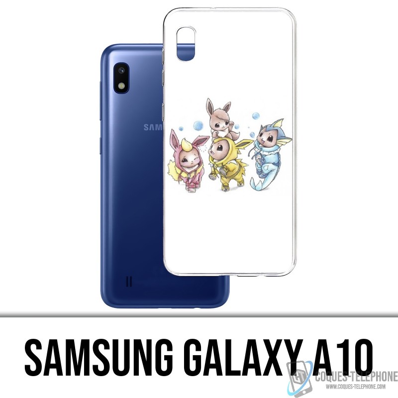 Coque Samsung Galaxy A10 - Pokémon Bébé Evoli Évolution