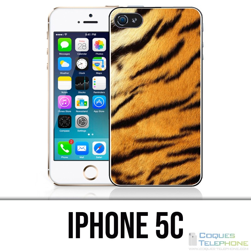 Funda iPhone 5C - Piel de tigre