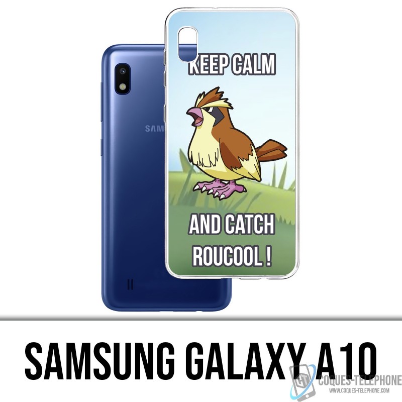 Coque Samsung Galaxy A10 - Pokémon Go Catch Roucool