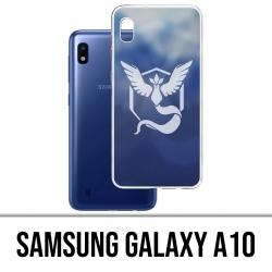 Samsung Galaxy A10 Custodia - Pokémon Go Team Blue Grunge
