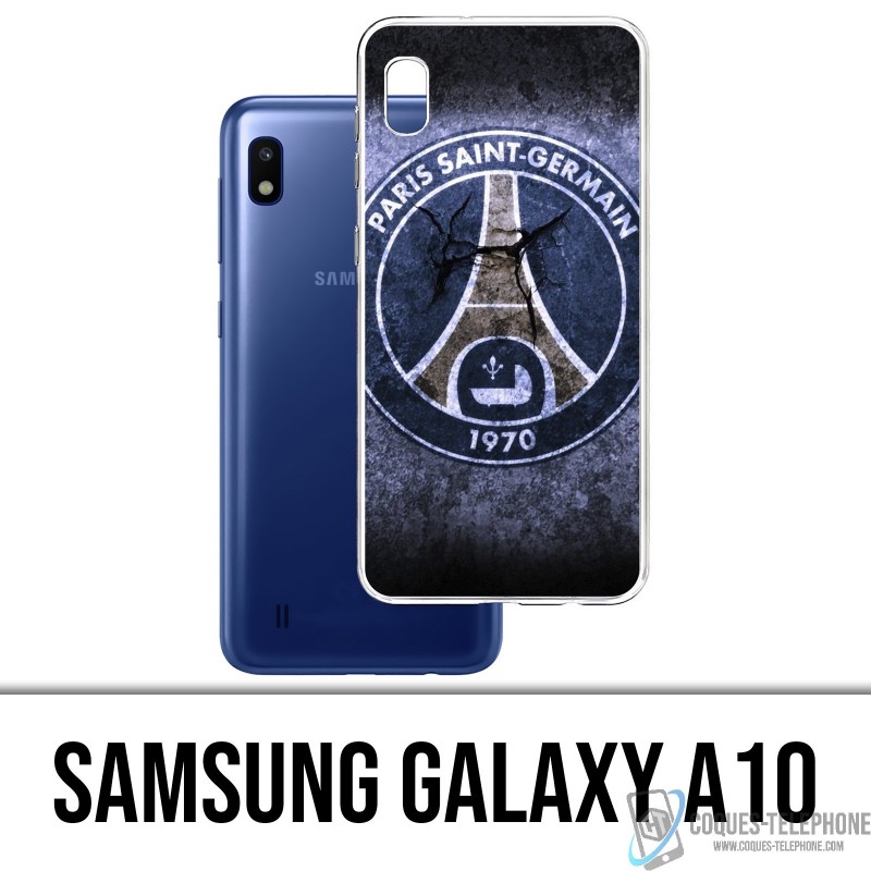 Samsung Galaxy A10 Custodia - Logo Psg Grunge