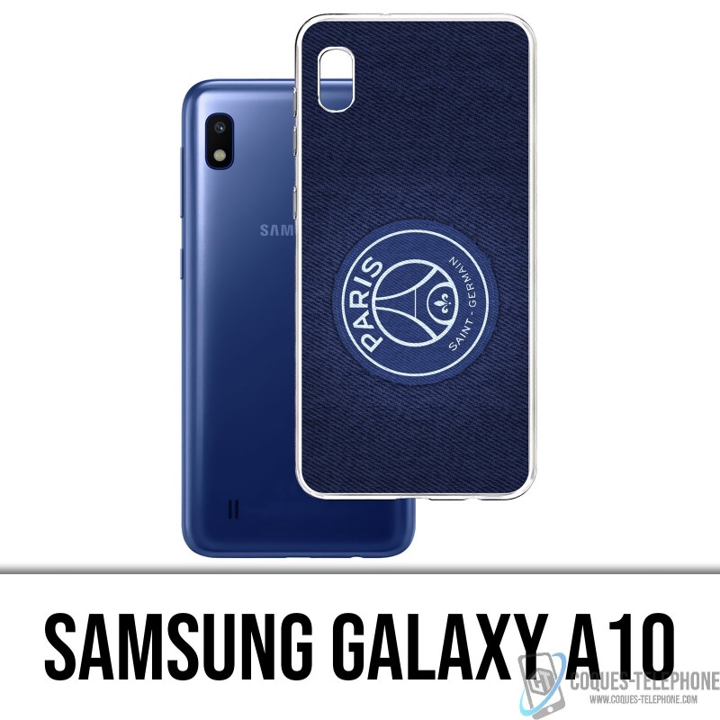 Coque Samsung Galaxy A10 - Psg Minimalist Fond Bleu