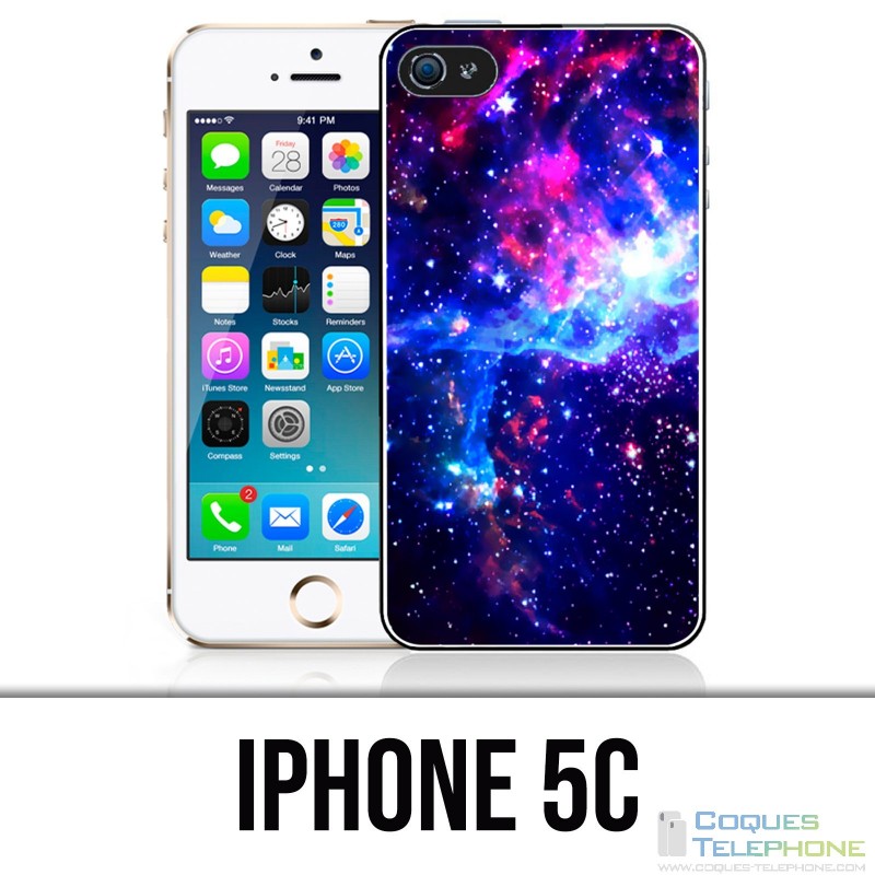 Custodia per iPhone 5C: Galaxy 1