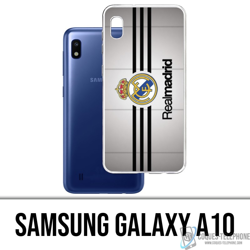 Coque Samsung Galaxy A10 - Real Madrid Bandes