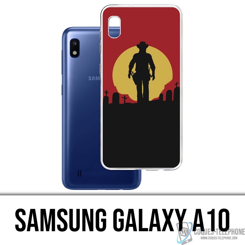 Case Samsung Galaxy A10 - Rote Tote Erlösungs-Sonne