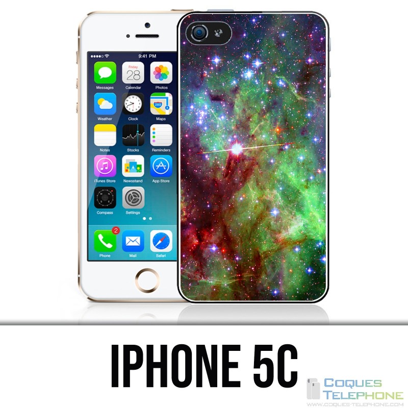 Coque iPhone 5C - Galaxie 4