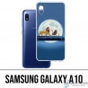 Coque Samsung Galaxy A10 - Roi Lion Lune
