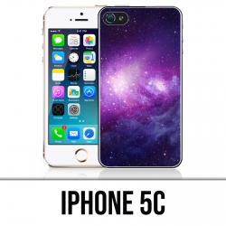 Funda iPhone 5C - Galaxia púrpura