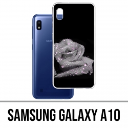 Samsung Galaxy A10 Custodia - Gocce rosa