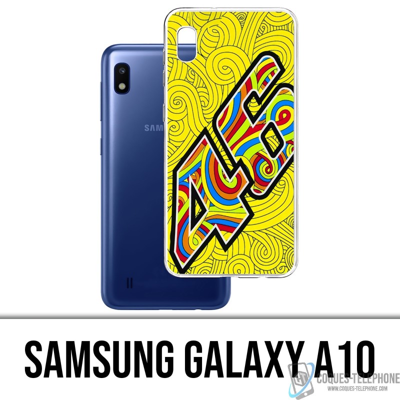 Samsung Galaxy A10 Case - Rossi 46 Waves