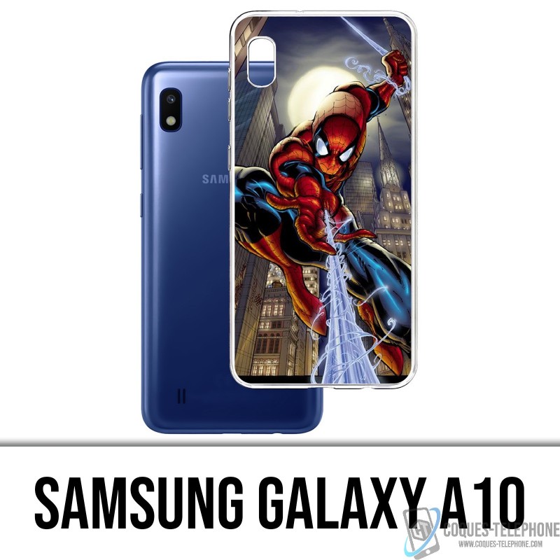 Coque Samsung Galaxy A10 - Spiderman Comics