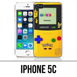 Funda iPhone 5C - Game Boy Color Pikachu Amarillo Pokeì Mon