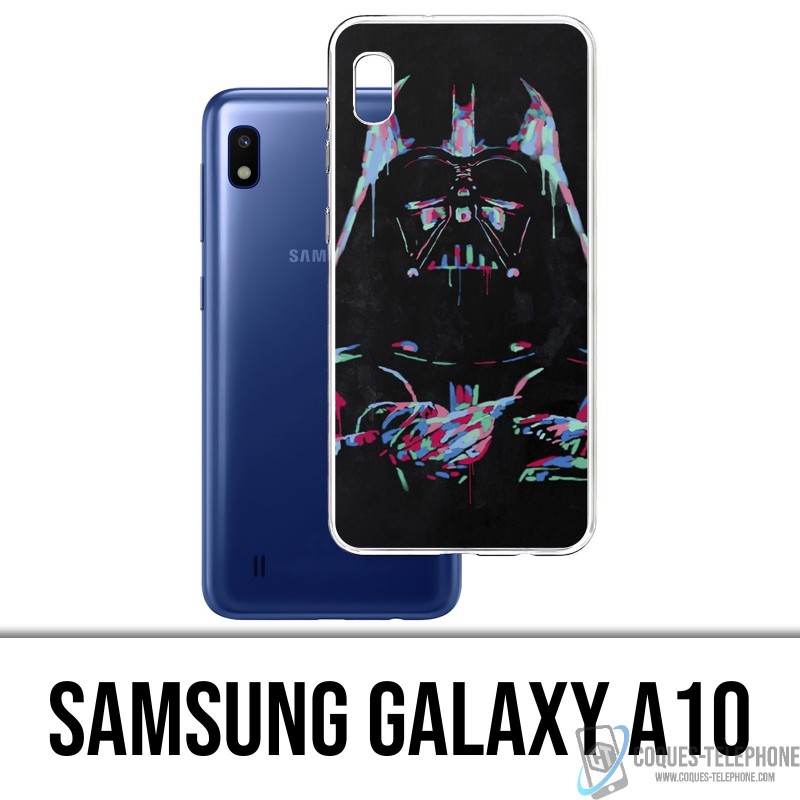 Coque Samsung Galaxy A10 - Star Wars Dark Vador Néon