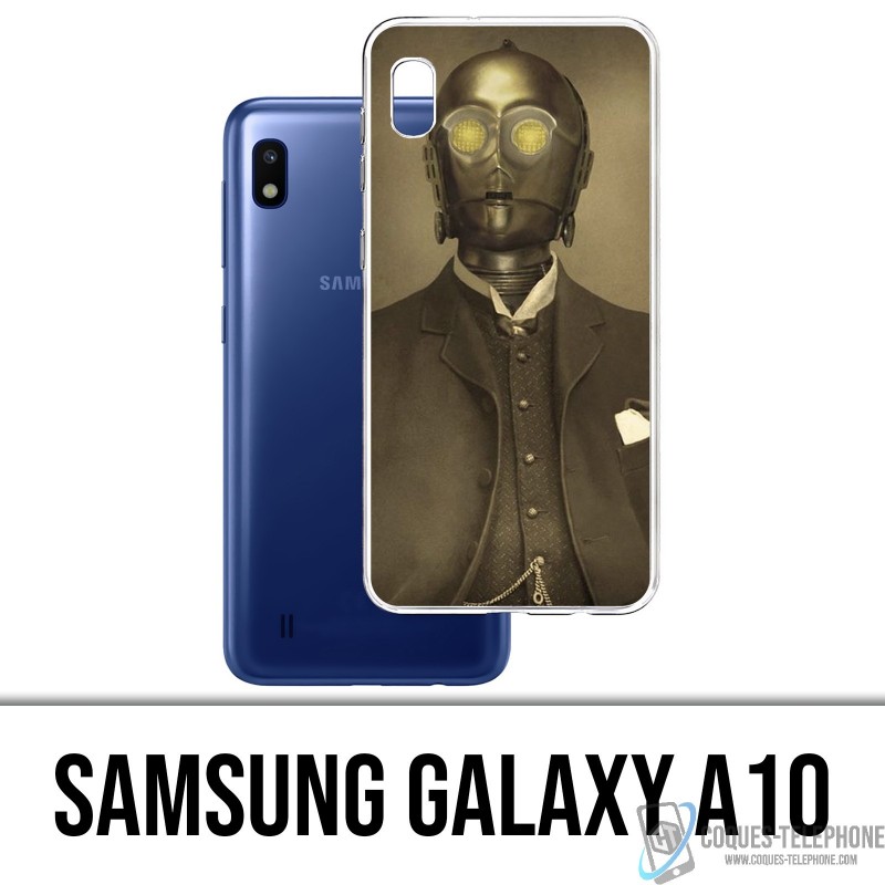 Samsung Galaxy A10 Custodia - Star Wars Vintage C3Po