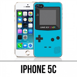 Coque iPhone 5C - Game Boy Color Turquoise