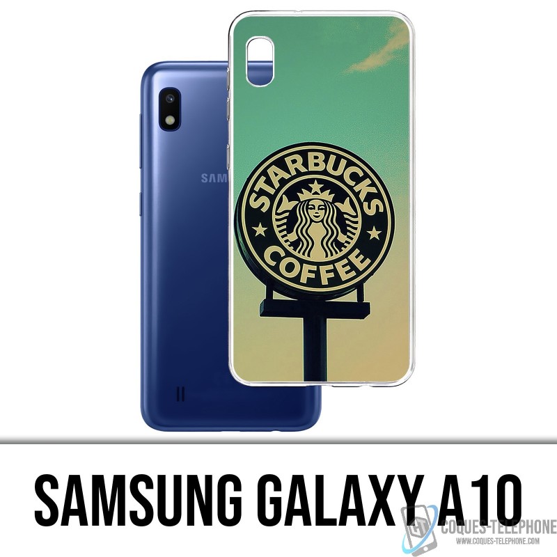 Samsung Galaxy A10 Custodia - Starbucks Vintage