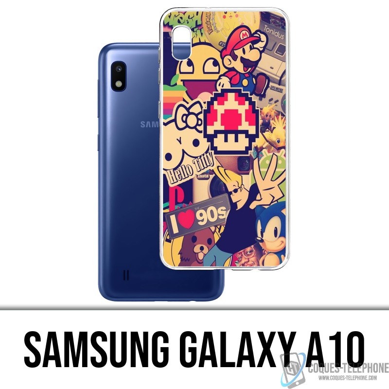 Samsung Galaxy A10 Case - Vintage 90S Aufkleber