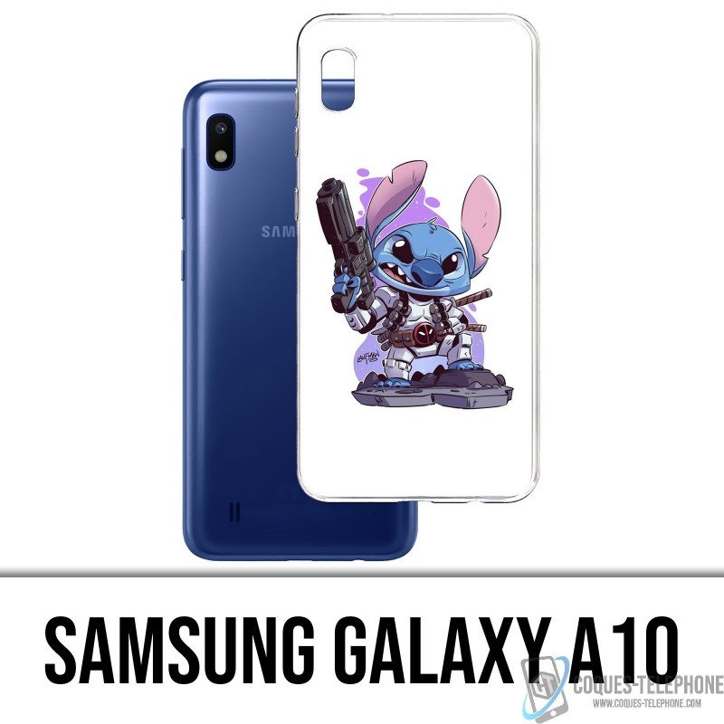 Coque Samsung Galaxy A10 - Stitch Deadpool