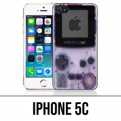 Coque iPhone 5C - Game Boy Color Violet
