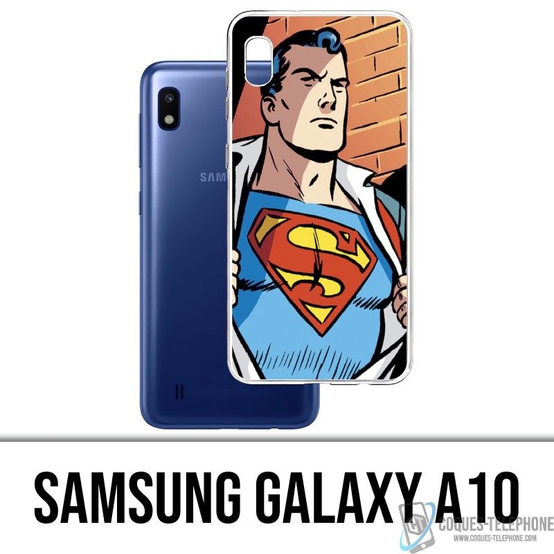 Coque Samsung Galaxy A10 - Superman Comics