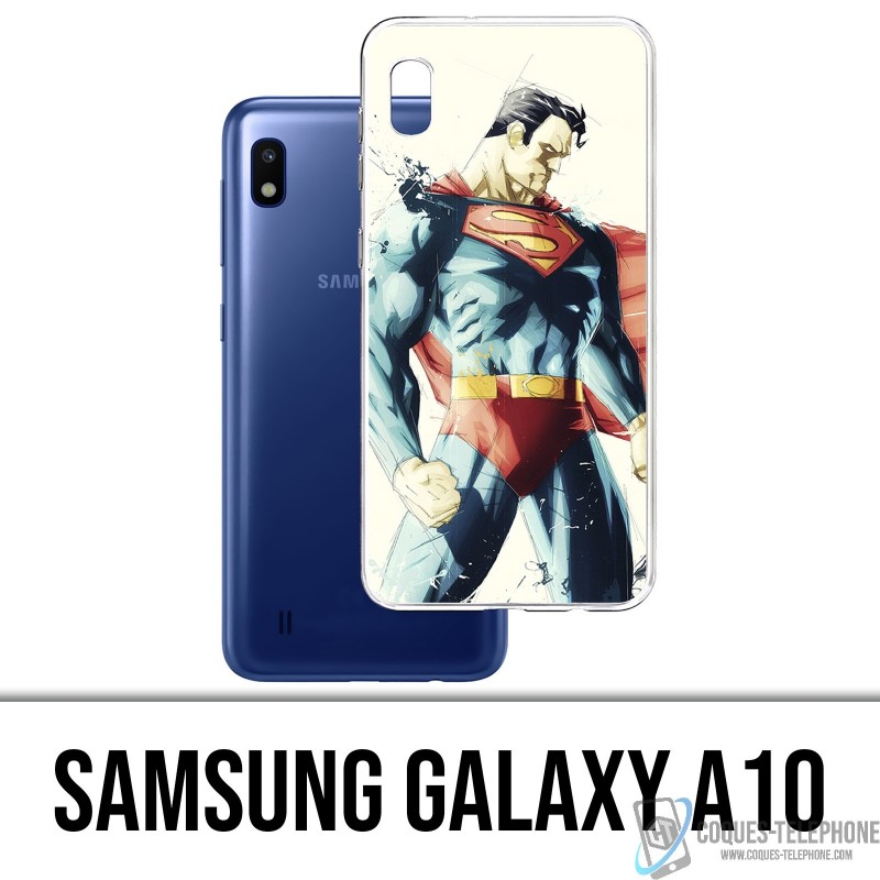 Coque Samsung Galaxy A10 - Superman Paintart