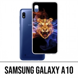 Samsung Galaxy A10 Funda - Flame Tiger