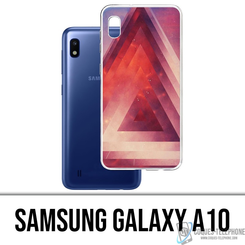 Samsung Galaxy A10 Custodia - Triangolo astratto
