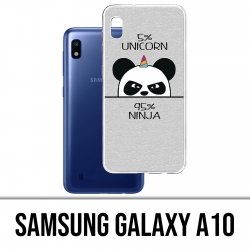 Coque Samsung Galaxy A10 - Unicorn Ninja Panda Licorne
