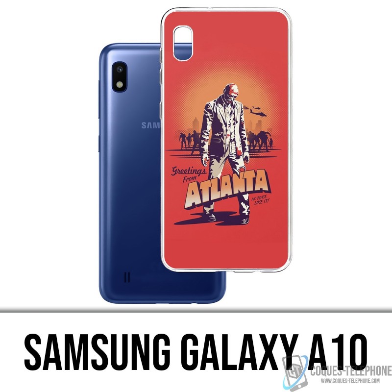 Coque Samsung Galaxy A10 - Walking Dead Greetings From Atlanta