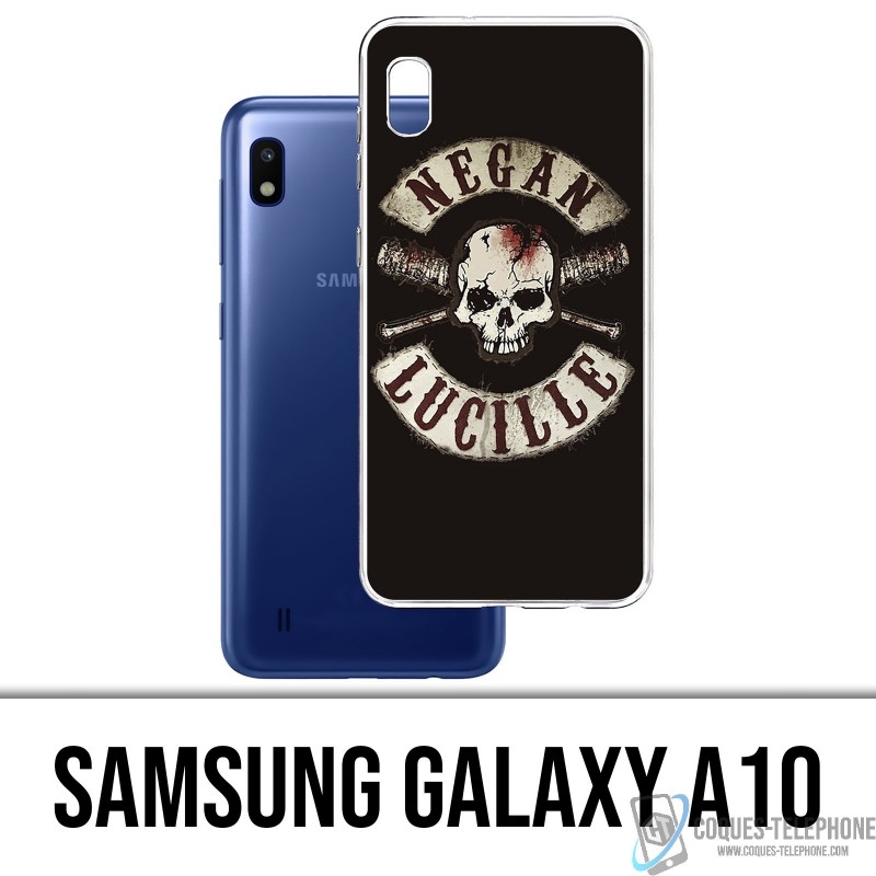 Coque Samsung Galaxy A10 - Walking Dead Logo Negan Lucille