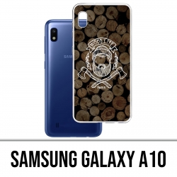 Samsung Galaxy A10 Custodia - Vita del legno