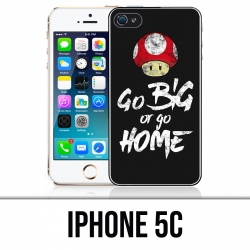 Carcasa para iPhone 5C - Hazlo grande o ve a casa culturismo