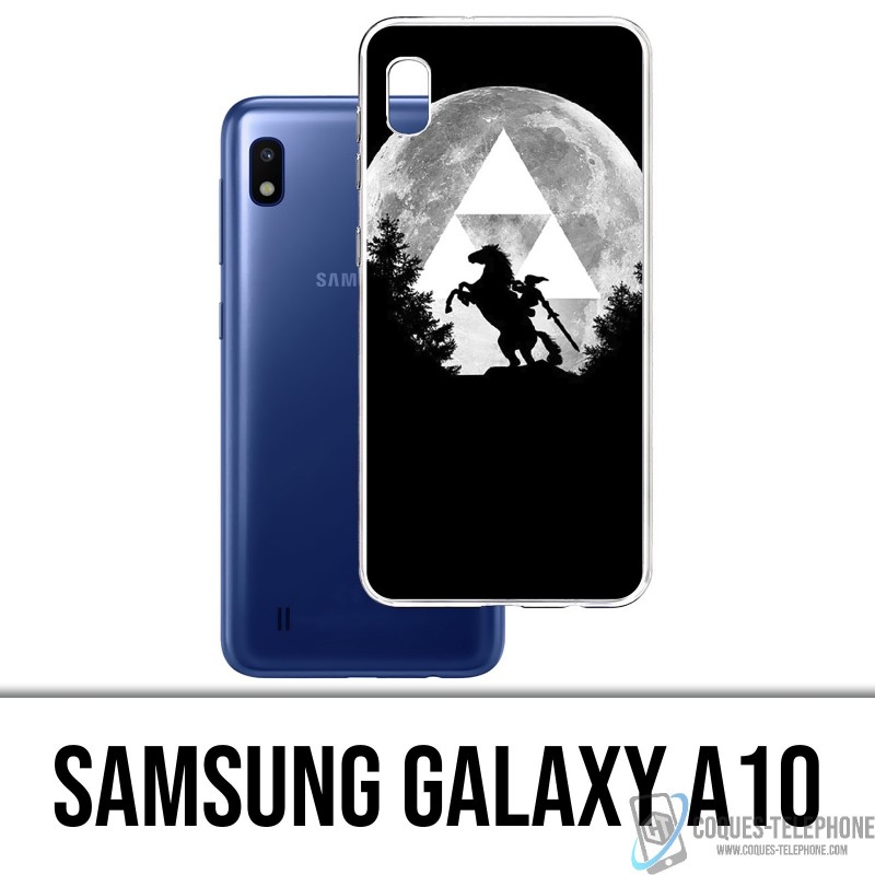 Samsung Galaxy A10 Custodia - Zelda Moon Trifoce