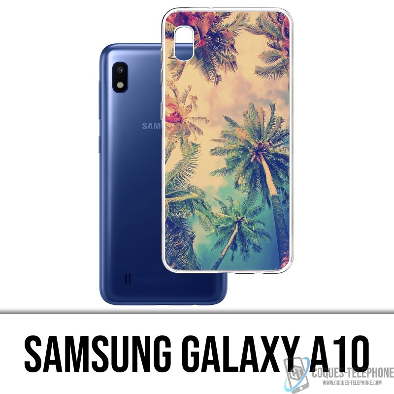Coque Samsung Galaxy A10 - Palmiers