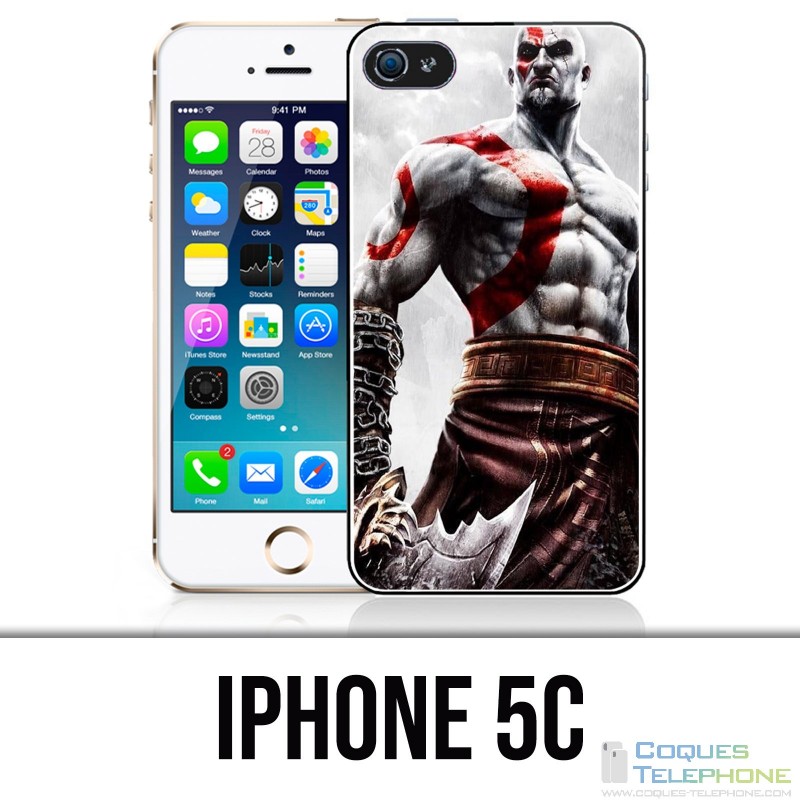 Funda iPhone 5C - God Of War 3