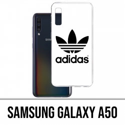 Samsung Galaxy A50 Funda - Adidas Classic White