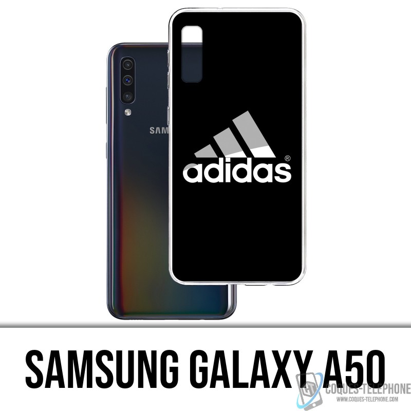 Samsung Galaxy A50 Funda - Logotipo de Adidas Negro
