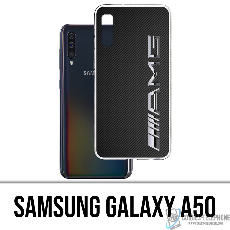 Samsung Galaxy A50 Case - Amg Carbon Logo