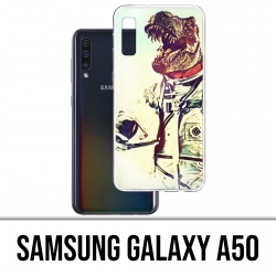 Coque Samsung Galaxy A50 - Animal Astronaute Dinosaure