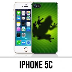 Coque iPhone 5C - Grenouille Feuille